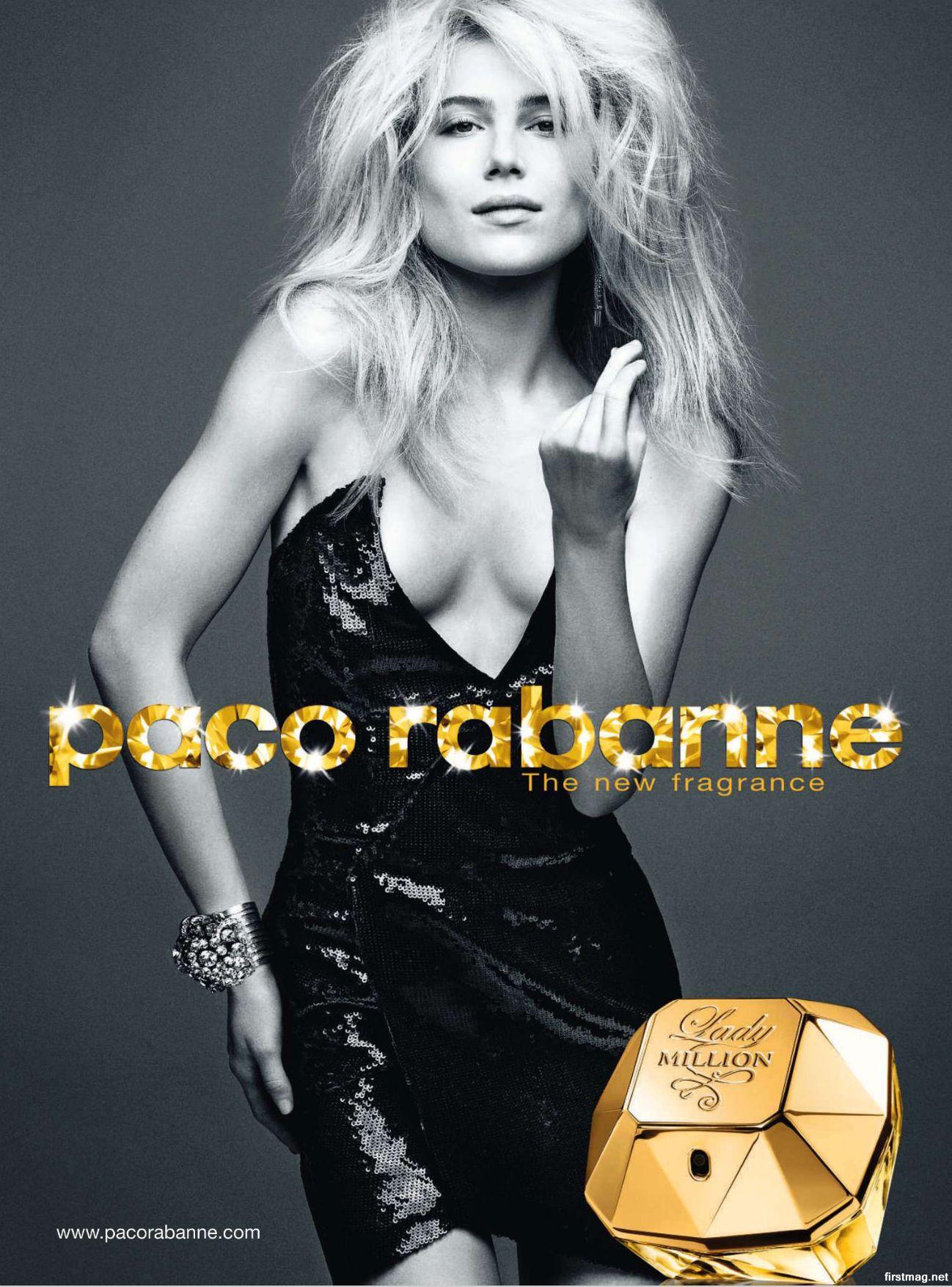 paco rabanne publicité femme(million)