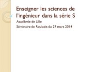 séminaire SSI  Mars 2014